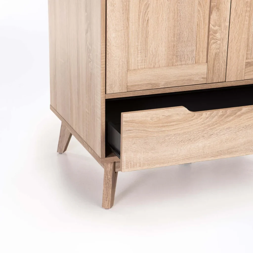 FIN DELUXE 2 DOOR 1 DRAWER ROBE - Image 5