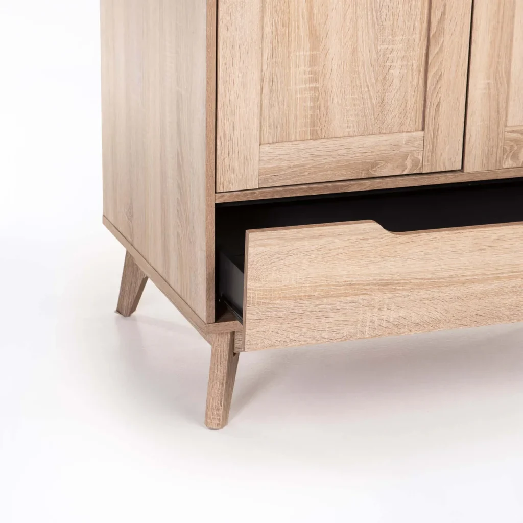 FIN DELUXE 3 DOOR 2 DRAWER ROBE - Image 4