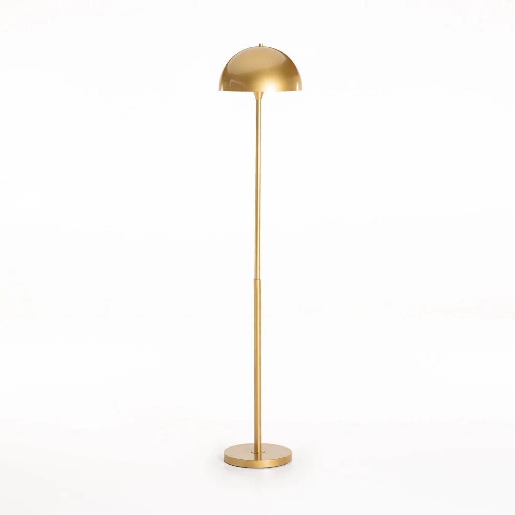 FLOOR LAMP-METAL DOME 150cm