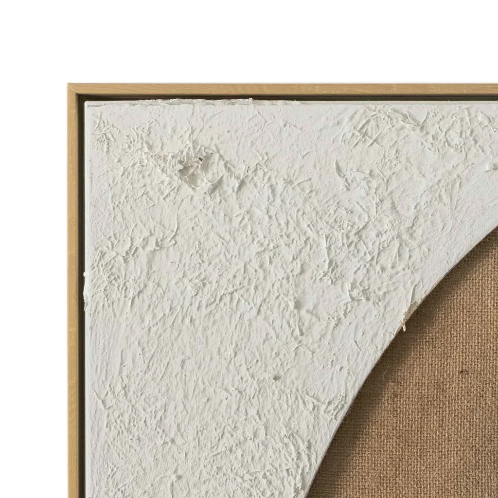 FRAMED ART 11 ORBIQUE 120x80cm WOOD GRAIN FRAME - Image 2