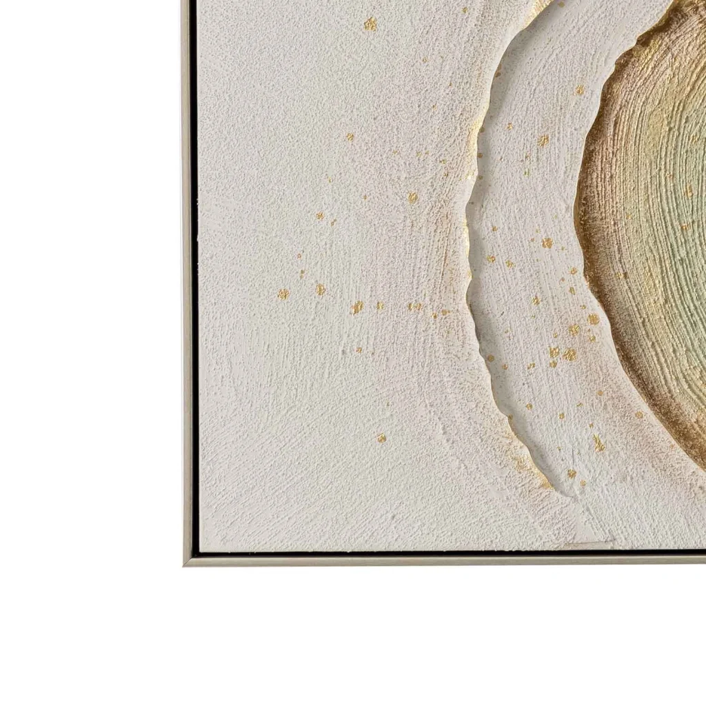 FRAMED ART 14 HALO 100x100cm CHAMPAGNE FRAME - Image 3