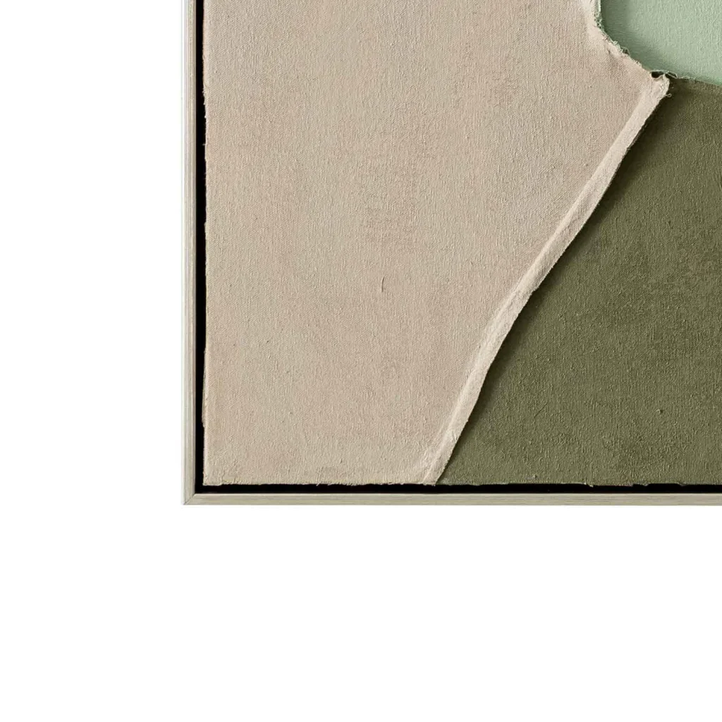 FRAMED ART 15 GLADE 120x120cm CHAMPAGNE FRAME - Image 2