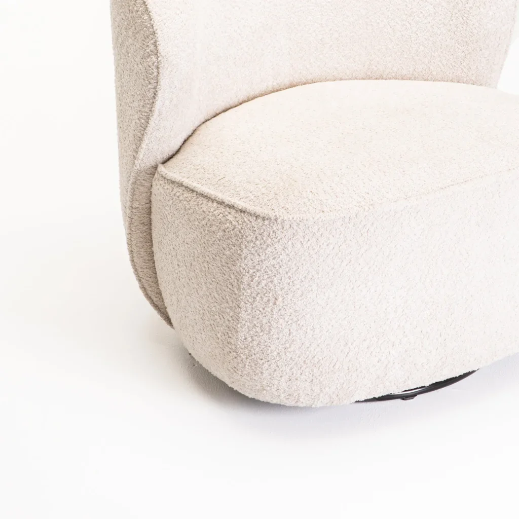 GRACE FABRIC SWIVEL CHAIR - Image 10