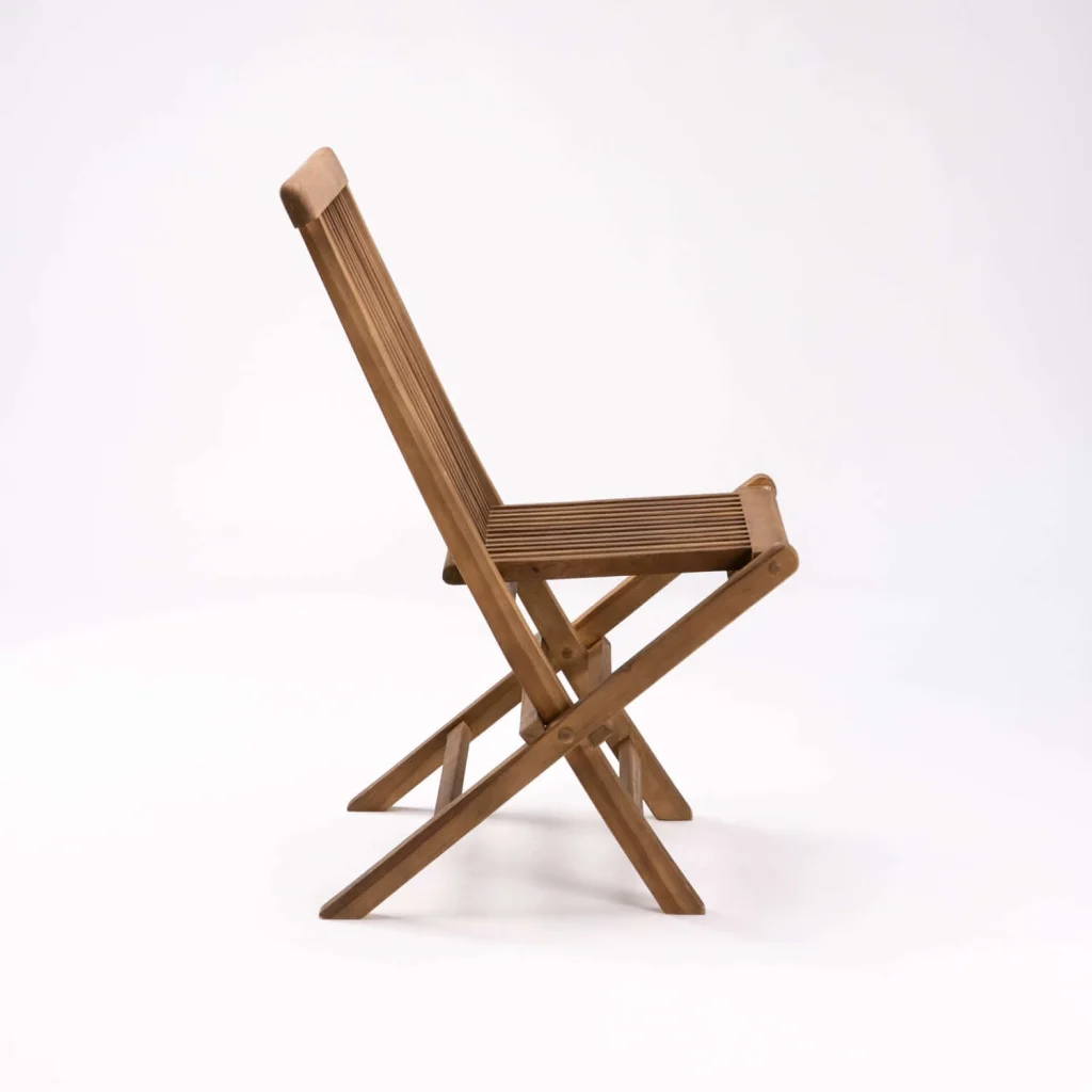 INDO TEAK FOLDING CHAIR - Image 3
