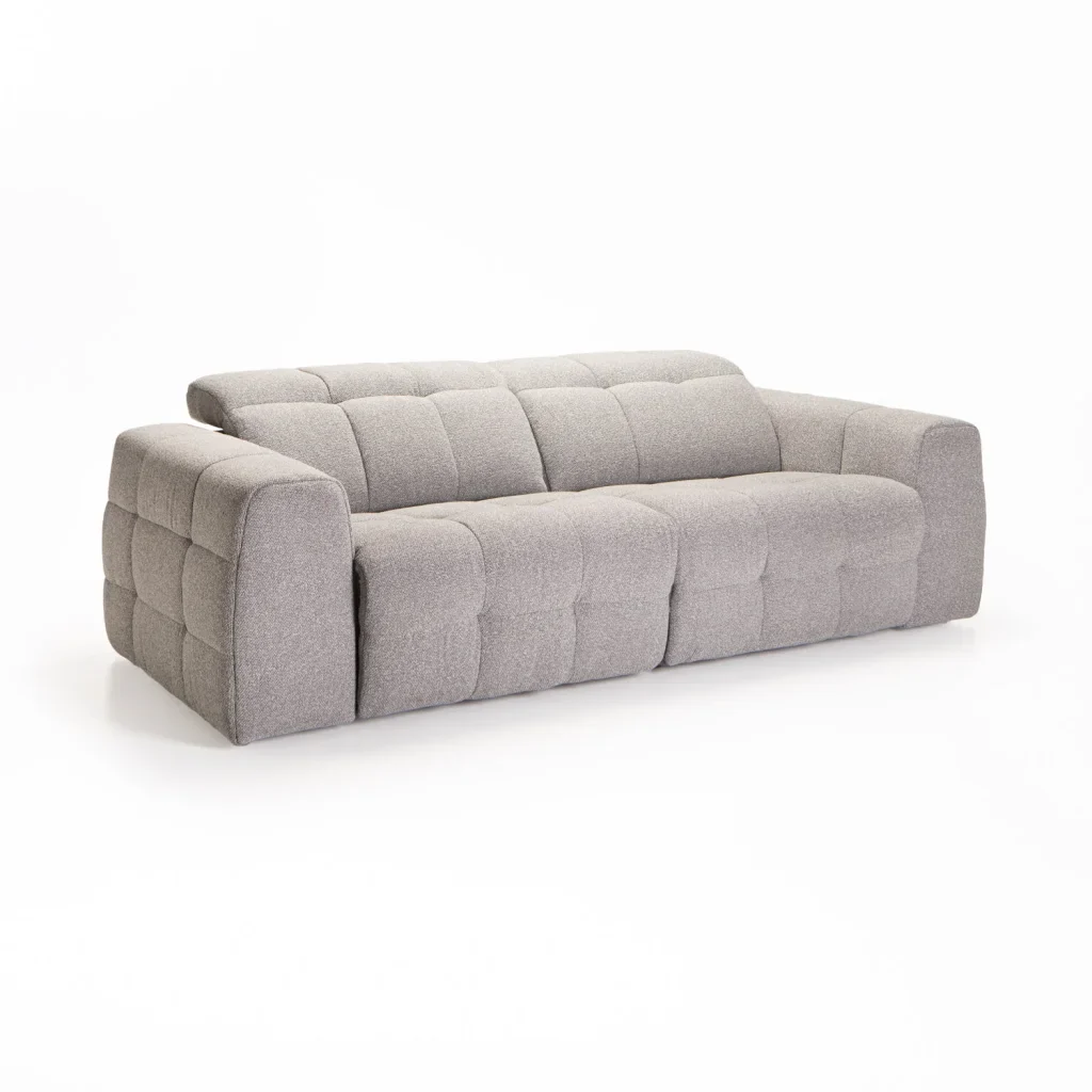 JAX FABRIC 3 SEATER COUCH - Image 3