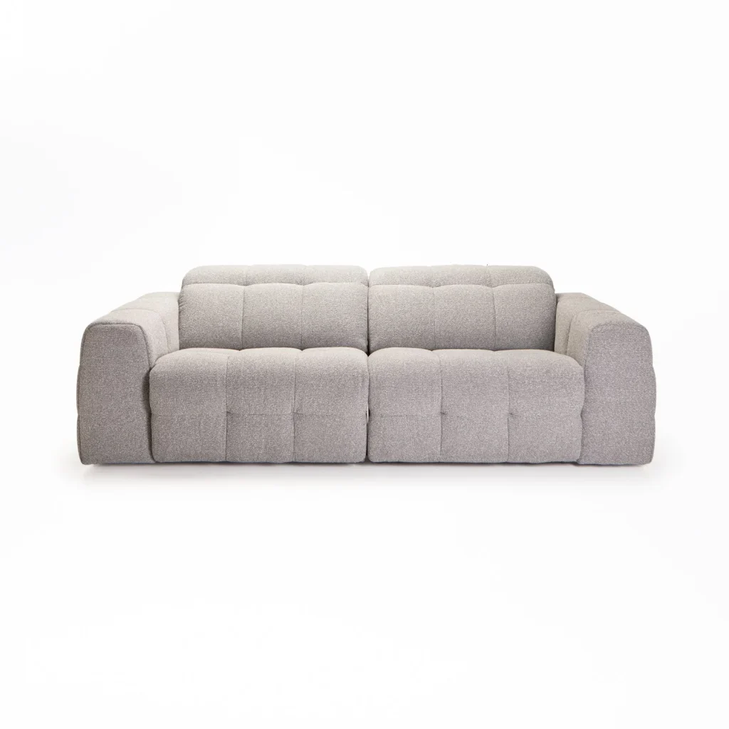 JAX FABRIC 3 SEATER COUCH - Image 4