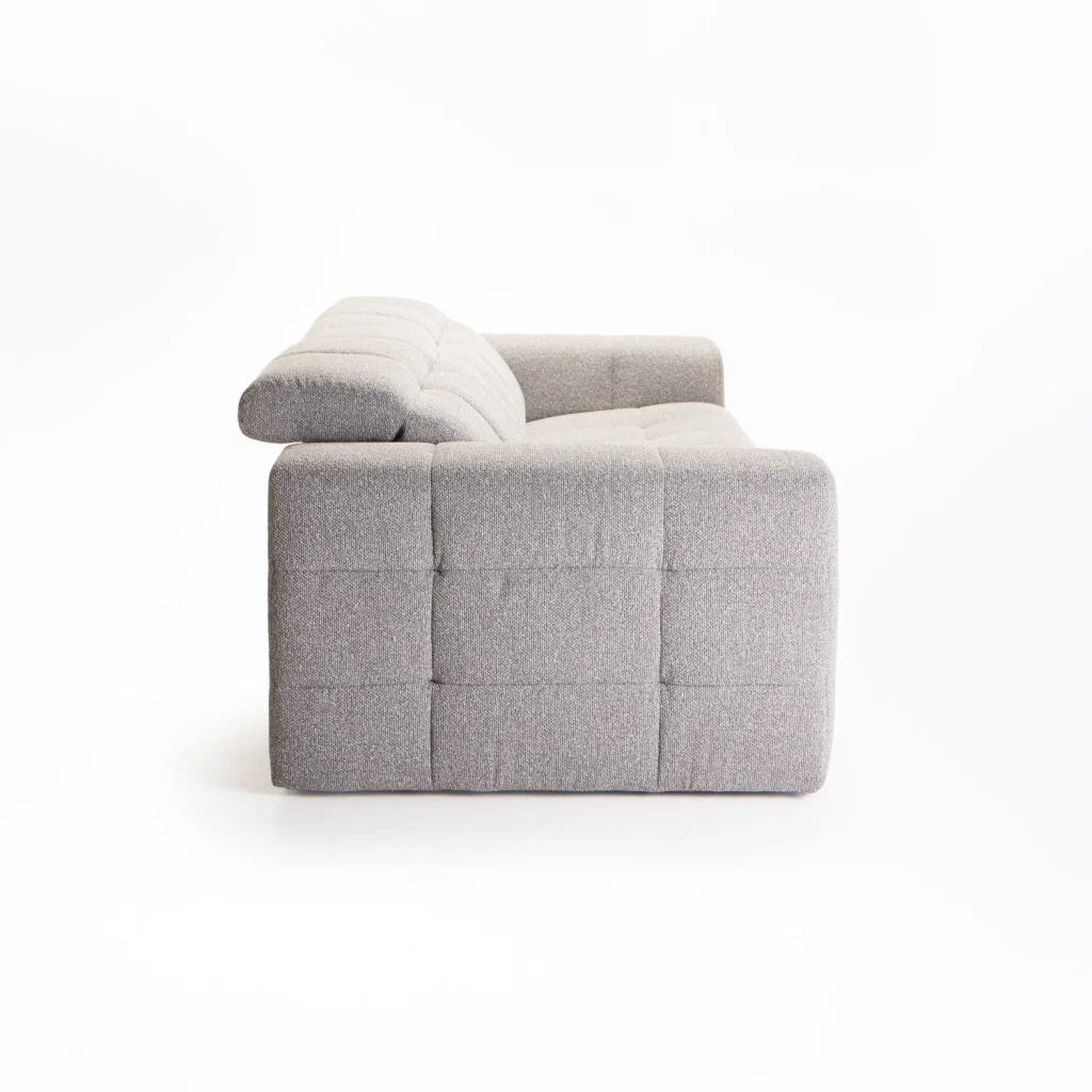 JAX FABRIC 3 SEATER COUCH - Image 5