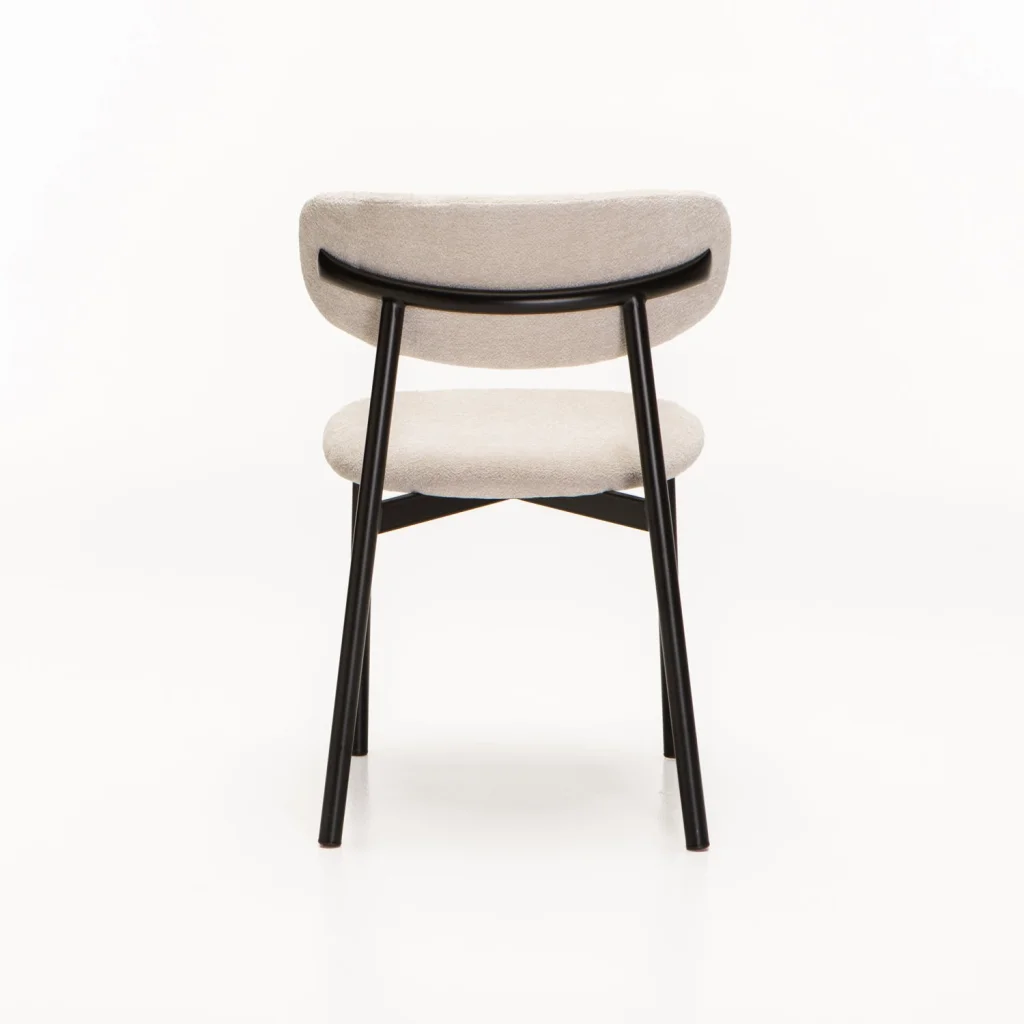 JOSIE FABRIC DINING CHAIR - Image 4