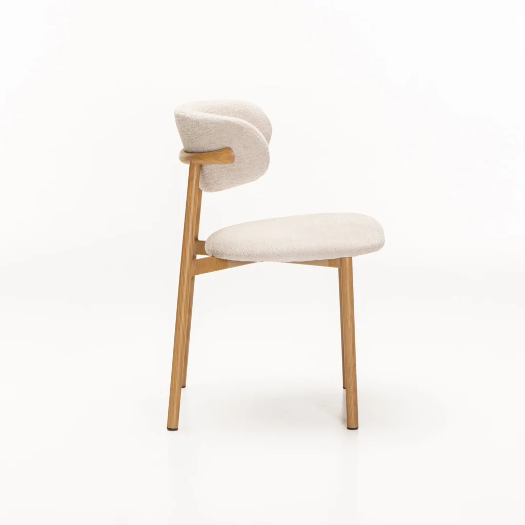JOSIE FABRIC DINING CHAIR - Image 8