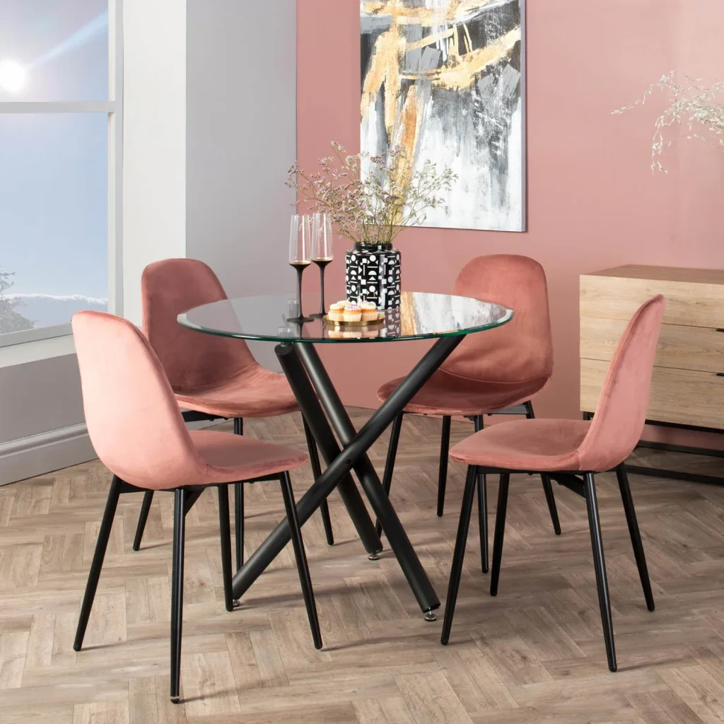 AVA VELVET DINING CHAIR - Image 23