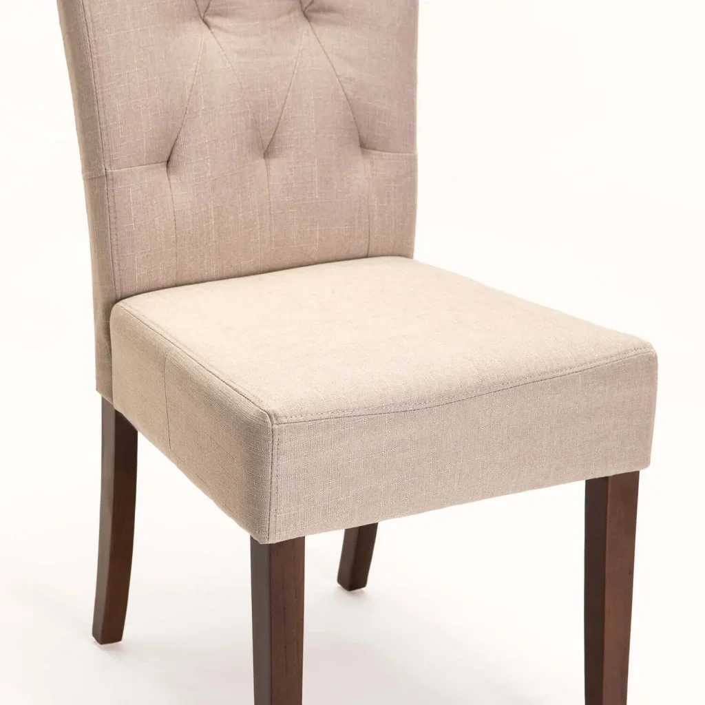 CHESTERFIELD FABRIC DINING CHAIR - Image 10