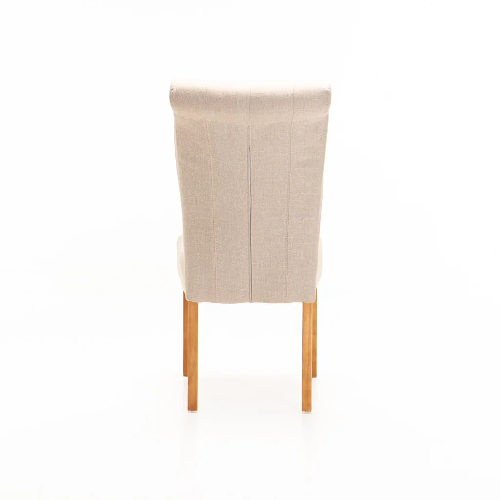 CHESTERFIELD FABRIC DINING CHAIR - Image 14