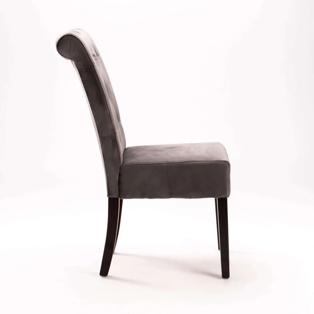 CHESTERFIELD VELVET DINING CHAIR - Image 3