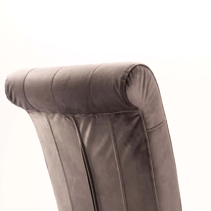 CHESTERFIELD VELVET DINING CHAIR - Image 5