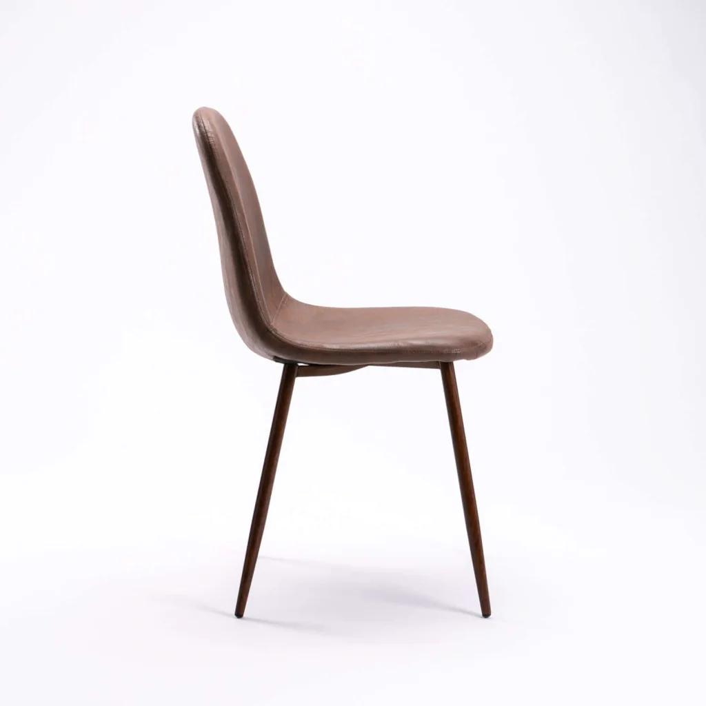 DAN FABRIC DINING CHAIR - Image 3