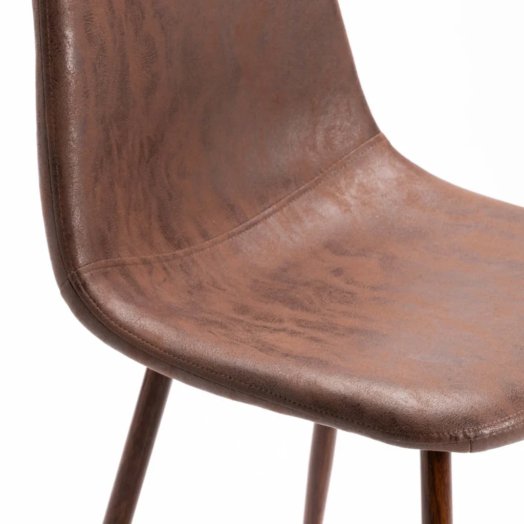 DAN FABRIC DINING CHAIR - Image 5