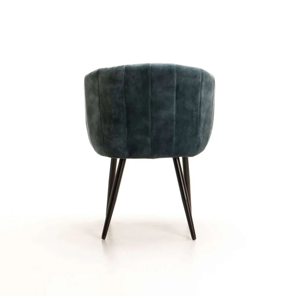 DANTE DELUXE VELVET DINING CHAIR - Image 5