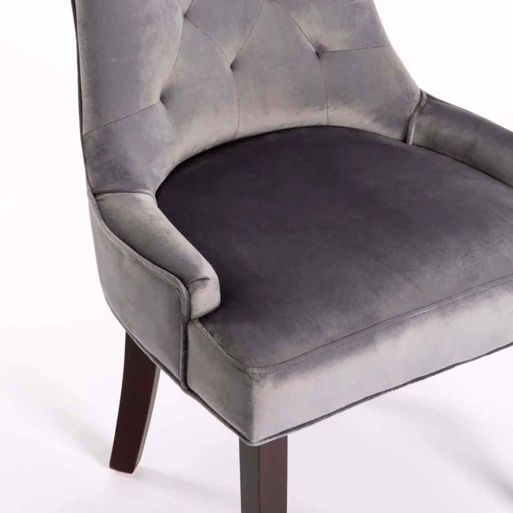 DIDIER VELVET DINING CHAIR - Image 5