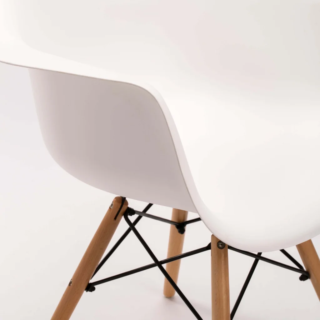 EMMY WOODEN LEG ARMCHAIR - Image 10