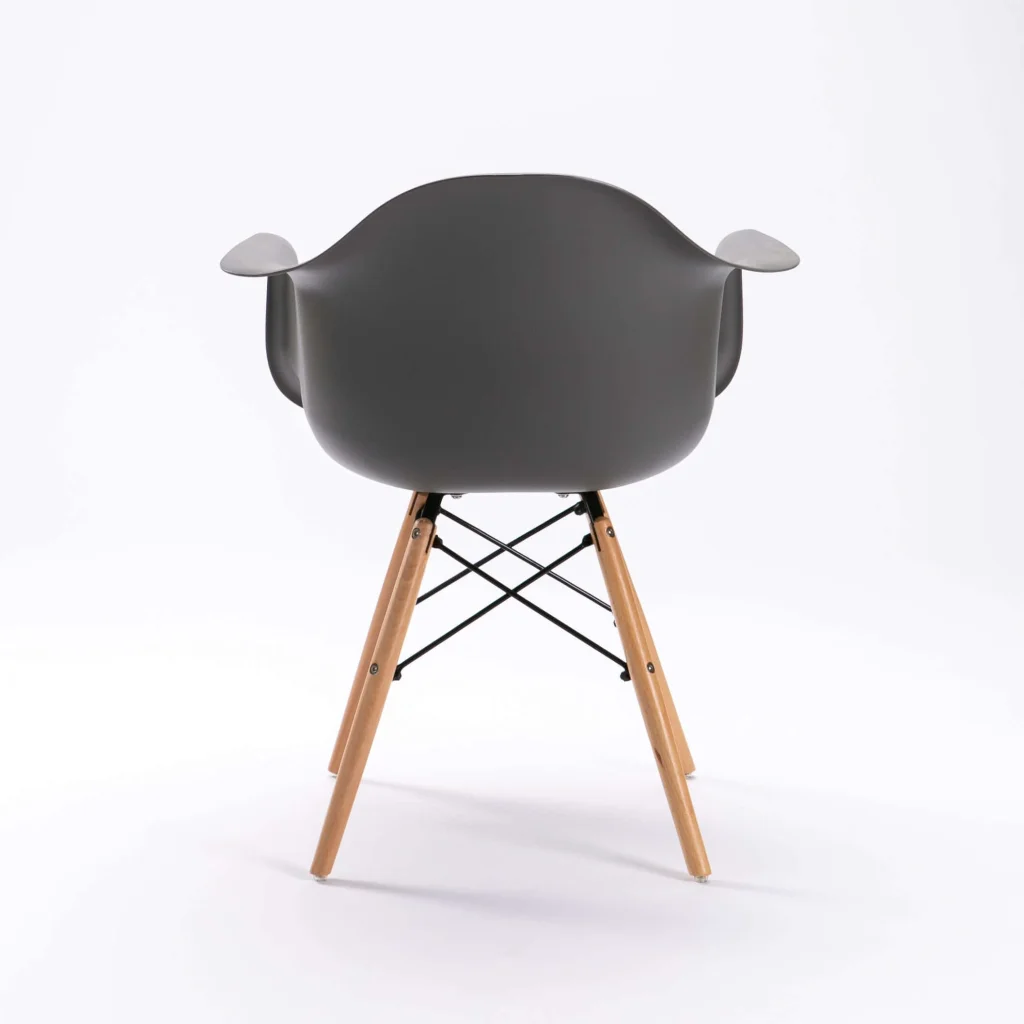 EMMY WOODEN LEG ARMCHAIR - Image 4