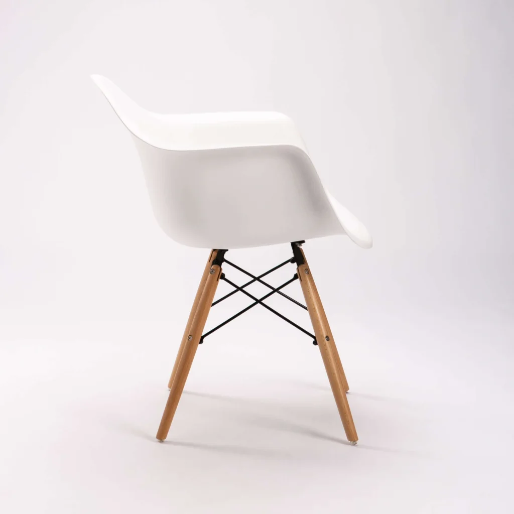 EMMY WOODEN LEG ARMCHAIR - Image 8