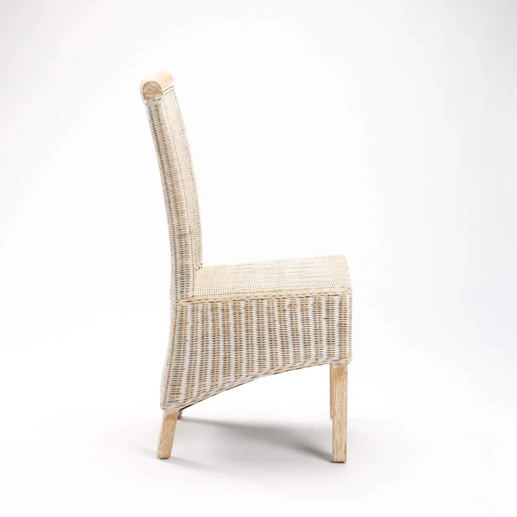 JADE WHITEWASH DINING CHAIR - Image 3