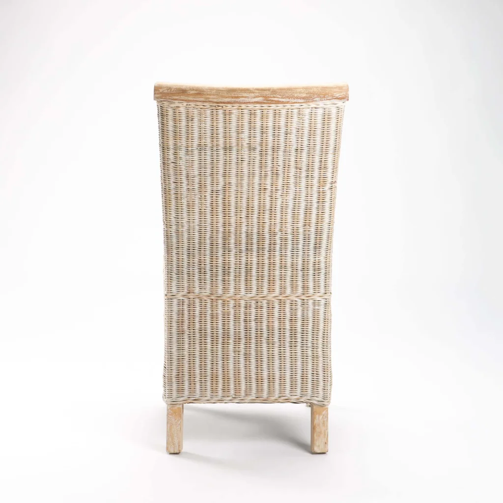 JADE WHITEWASH DINING CHAIR - Image 4