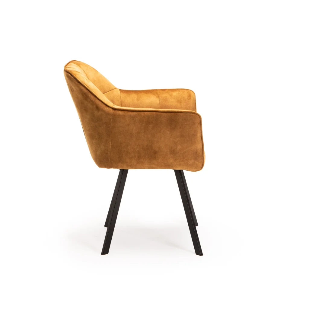 PIA DELUXE VELVET DINING CHAIR - Image 9