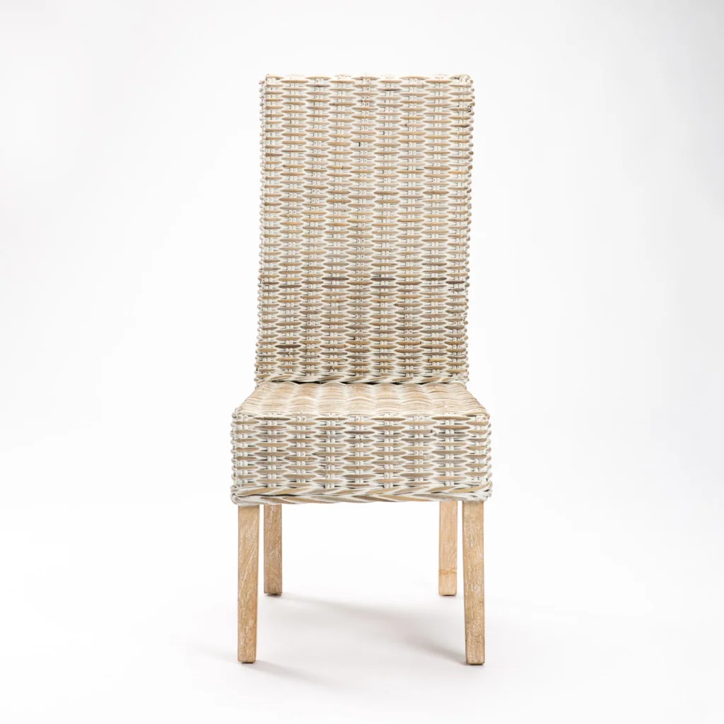 RITA WHITEWASH DINING CHAIR - Image 2