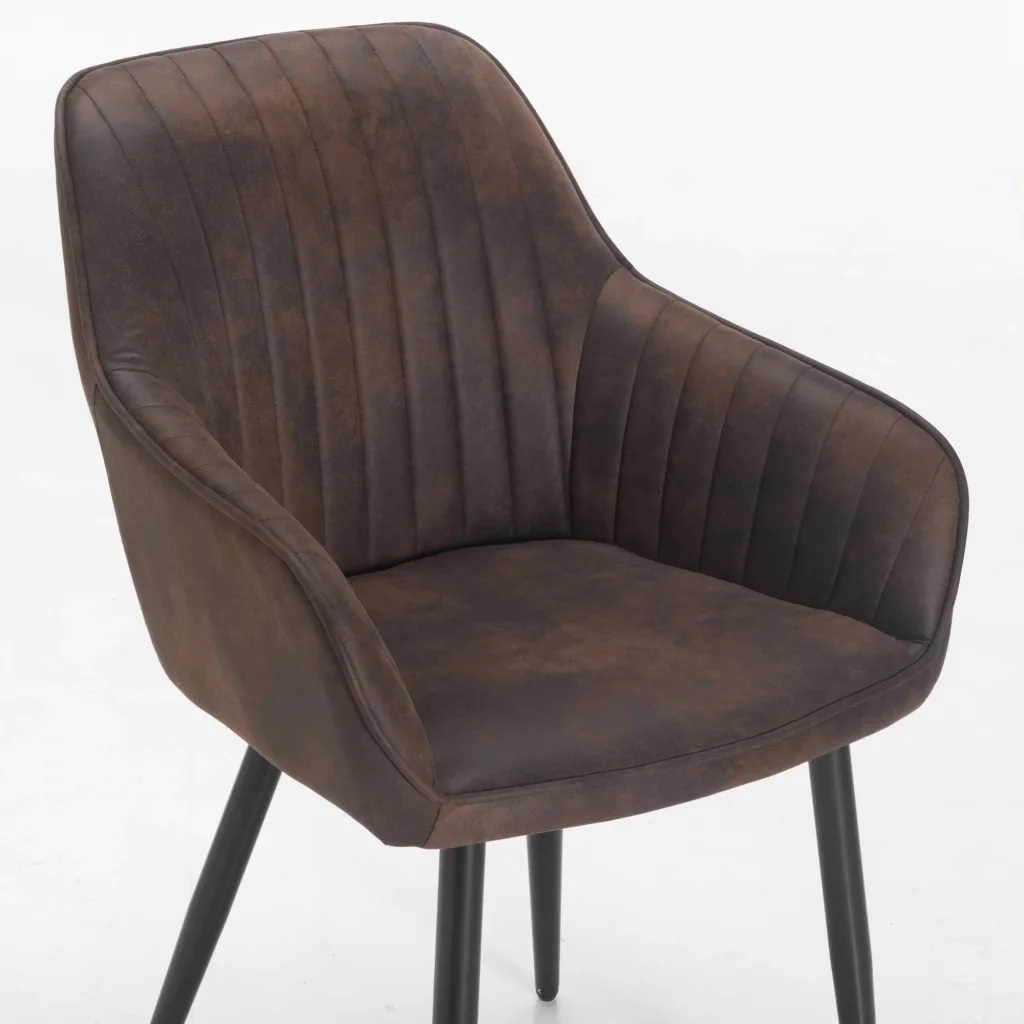 ROCCO FABRIC DINING CHAIR - Image 11