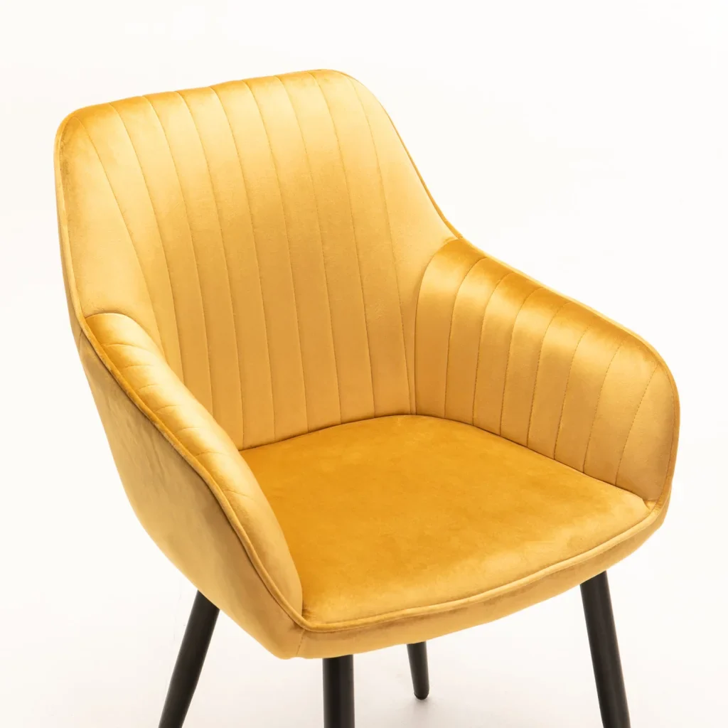 ROCCO VELVET DINING CHAIR - Image 17