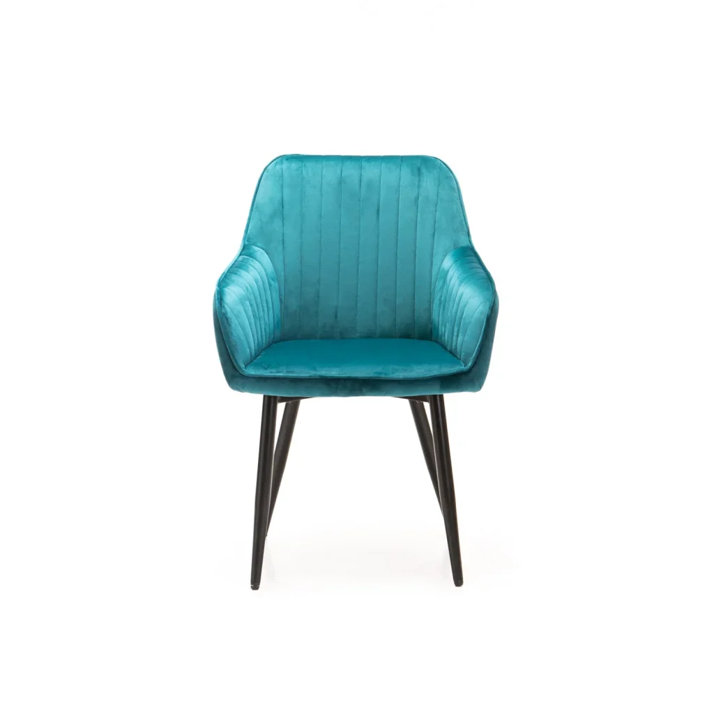 ROCCO VELVET DINING CHAIR - Image 3