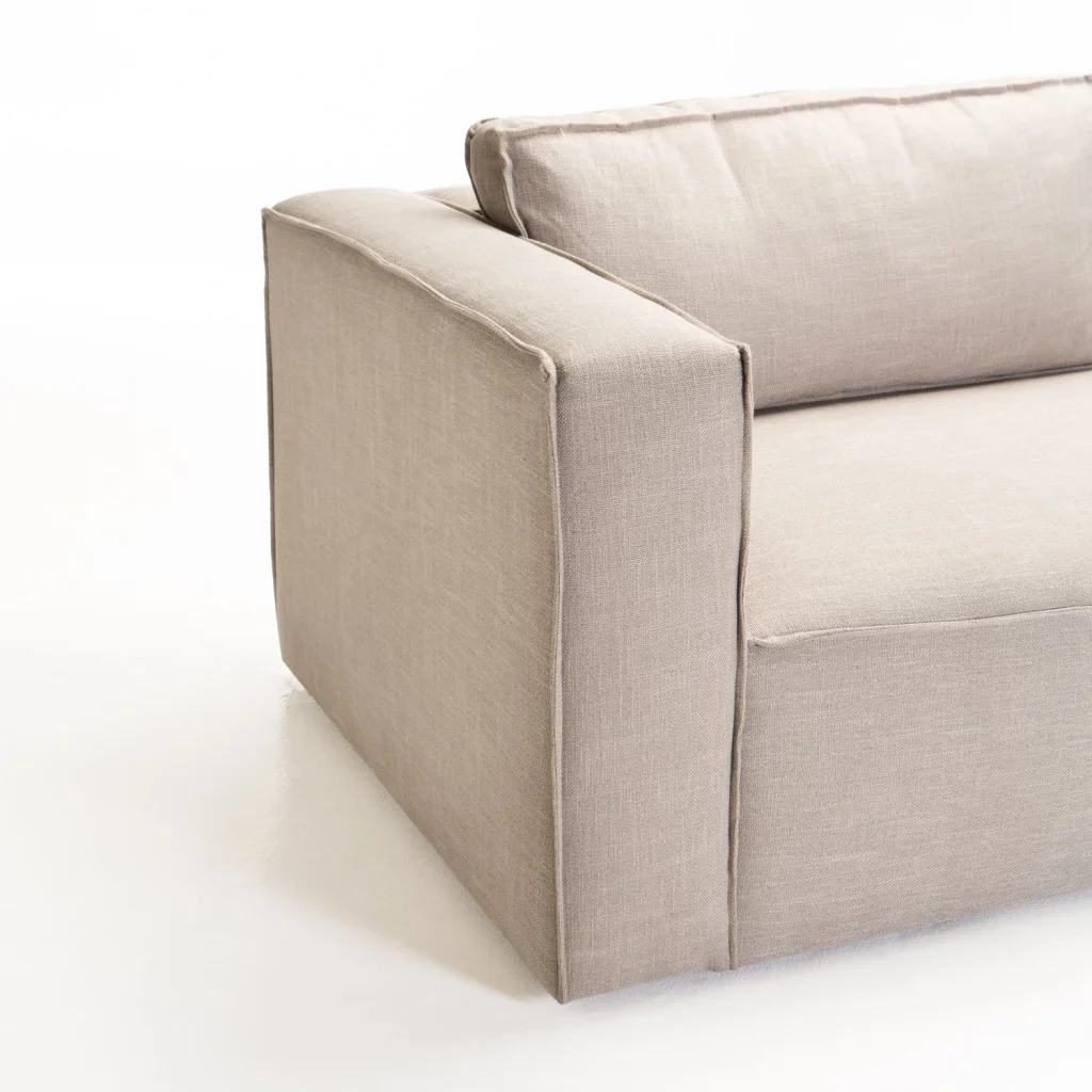 KYLO FABRIC 3 SEATER COUCH - Image 6