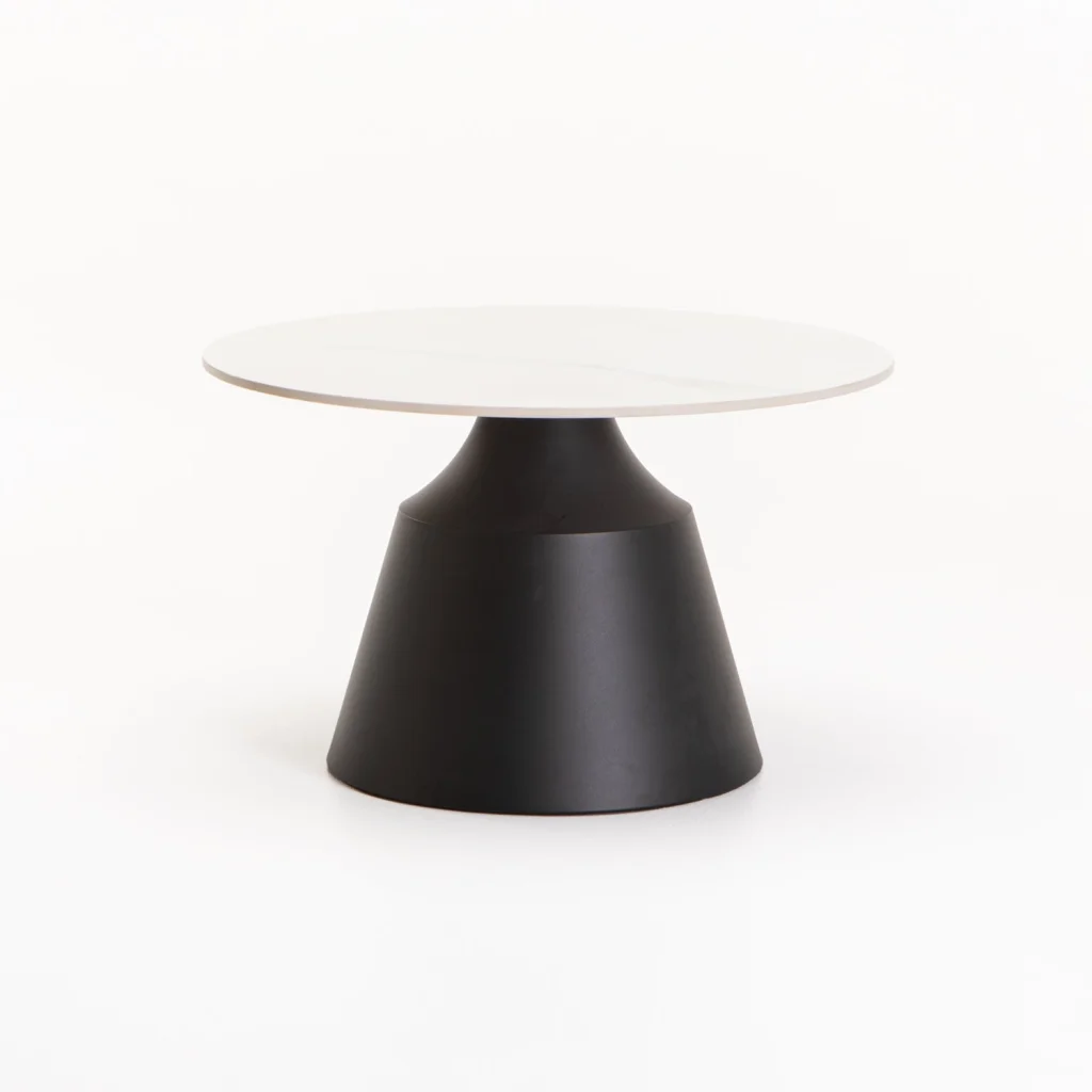 LEA SET OF 2 70/50cm STONE TOP COFFEE TABLE - Image 8