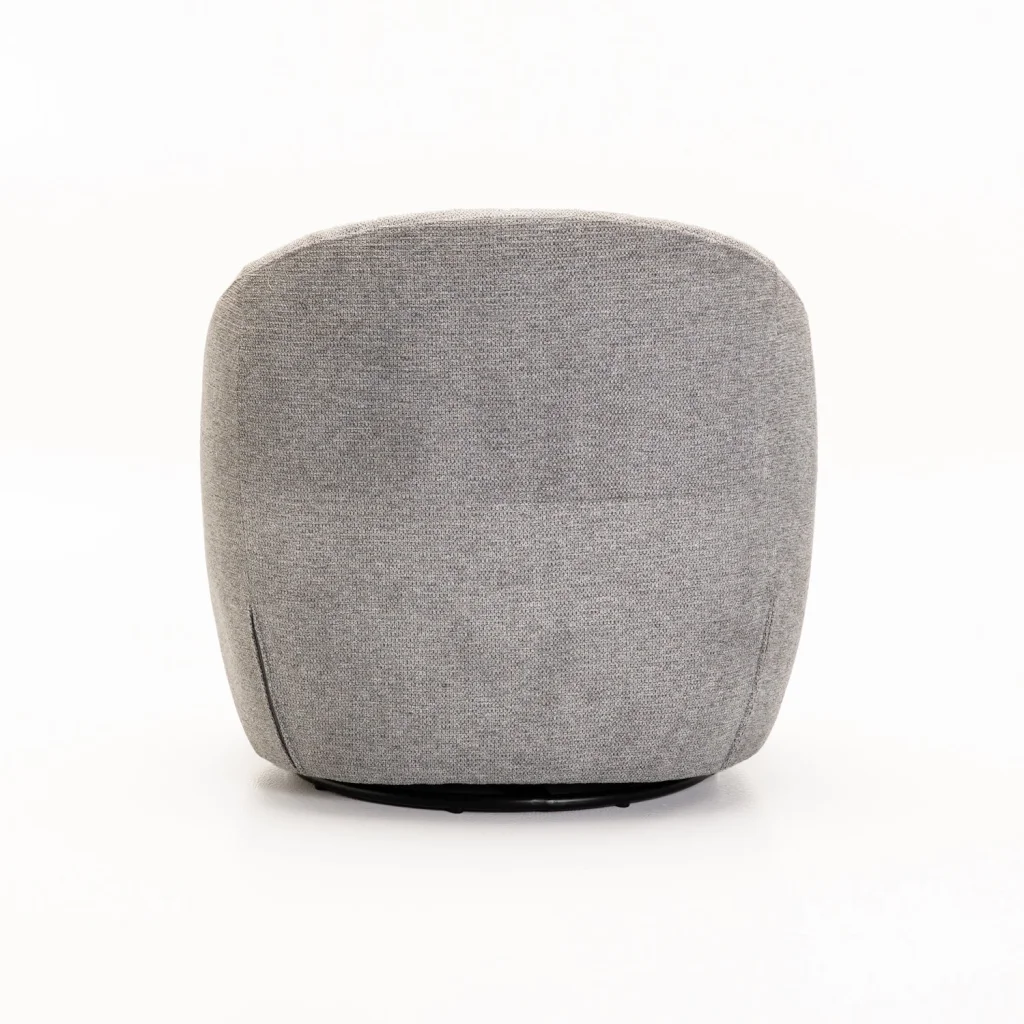 LEILA FABRIC SWIVEL CHAIR - Image 4
