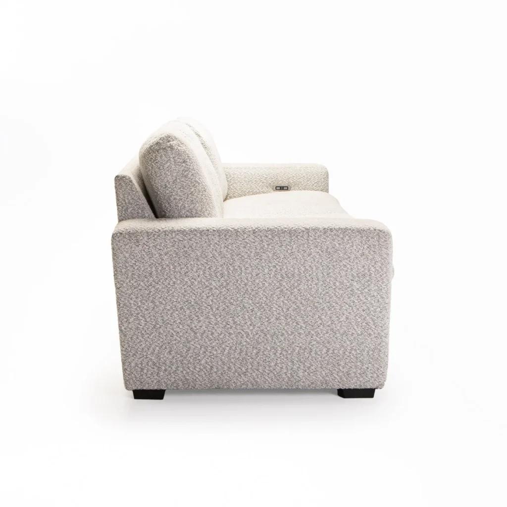 LEO FABRIC ELECTRIC POWER 3 SEATER RECLINER - Image 6