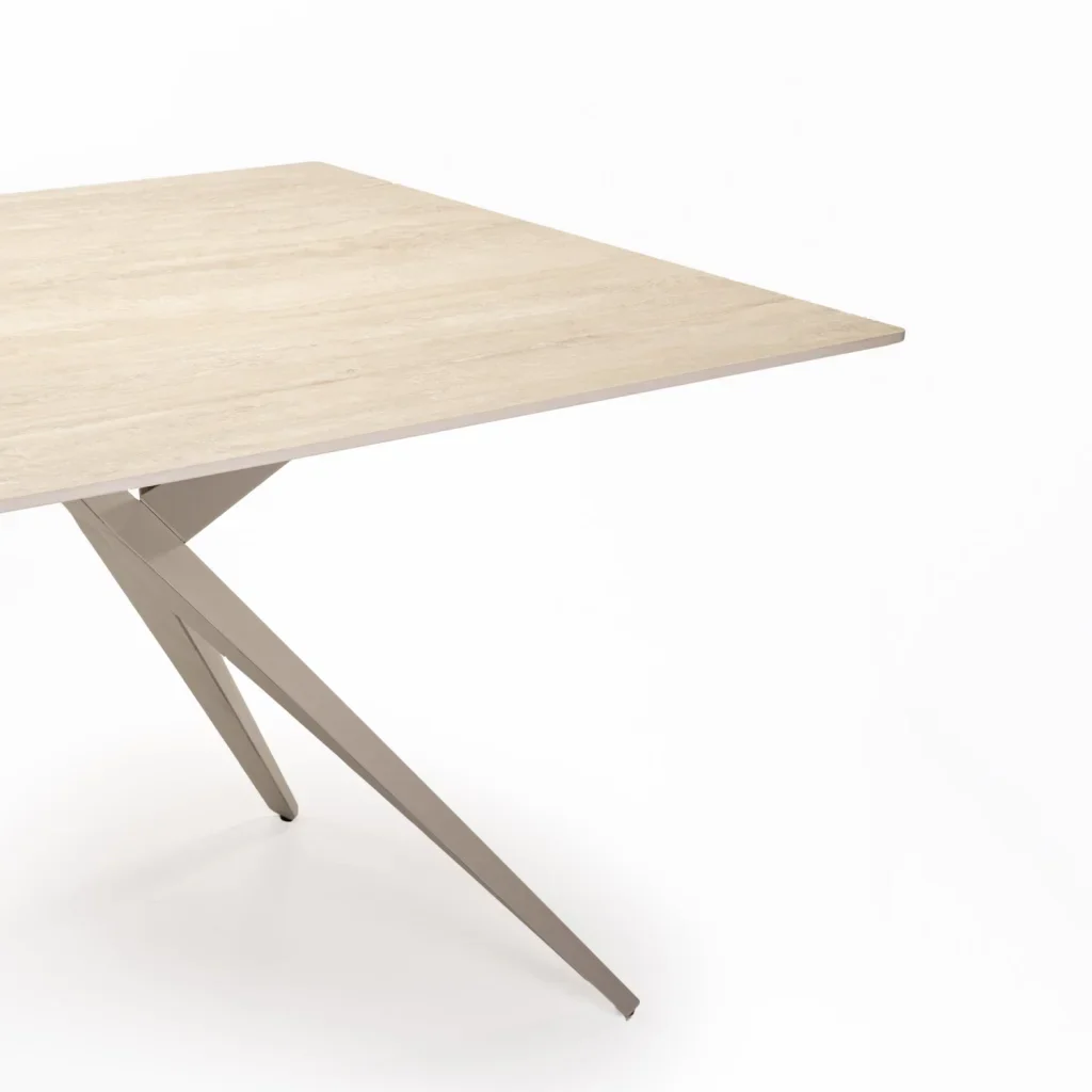 LIAM STONE TOP DINING TABLE - Image 4