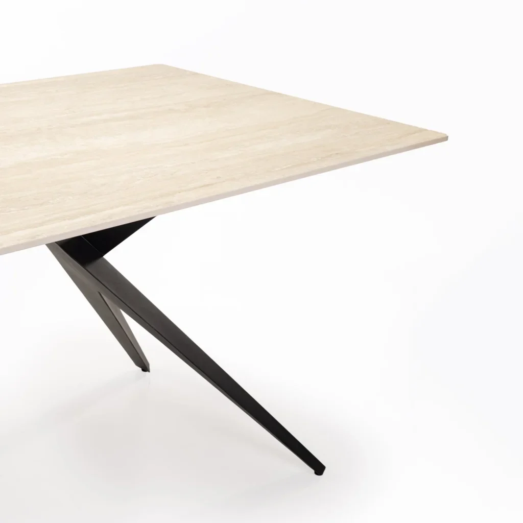 LIAM STONE TOP DINING TABLE - Image 8