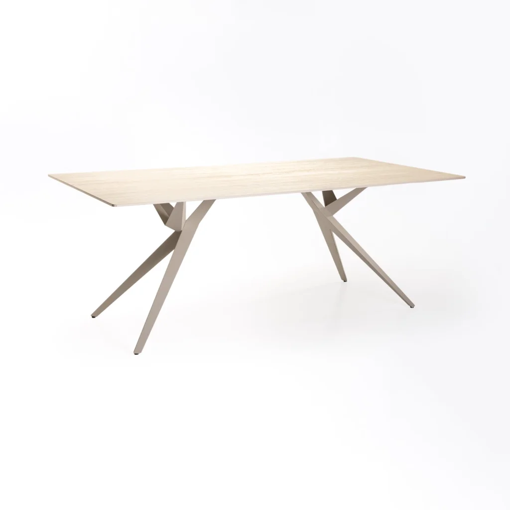 LIAM STONE TOP DINING TABLE - Image 9