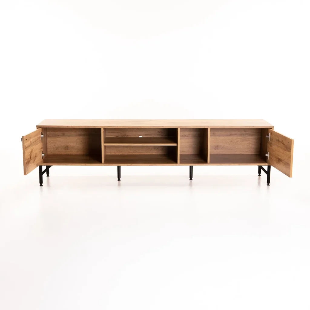 LORNA 180cm 2 DOOR TV UNIT - Image 3