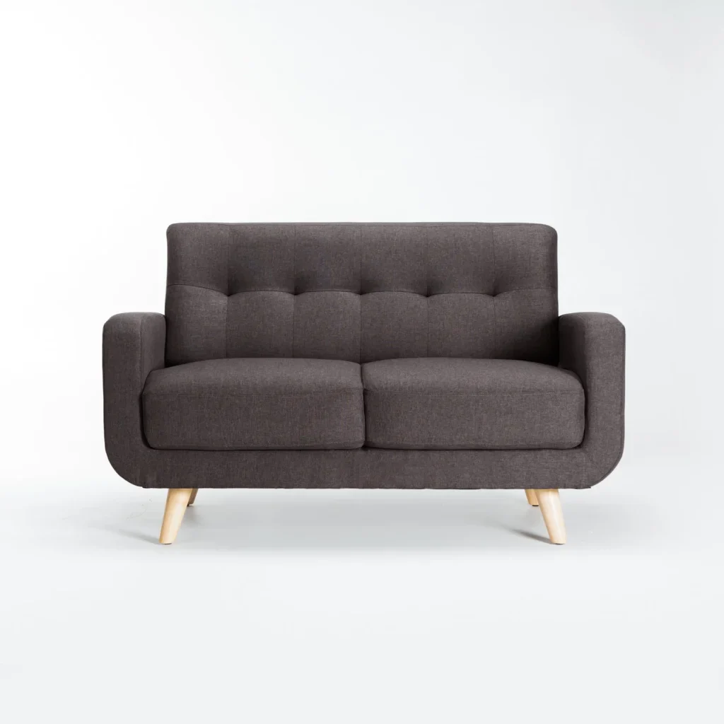LUNA FABRIC 2 SEATER COUCH - Image 2