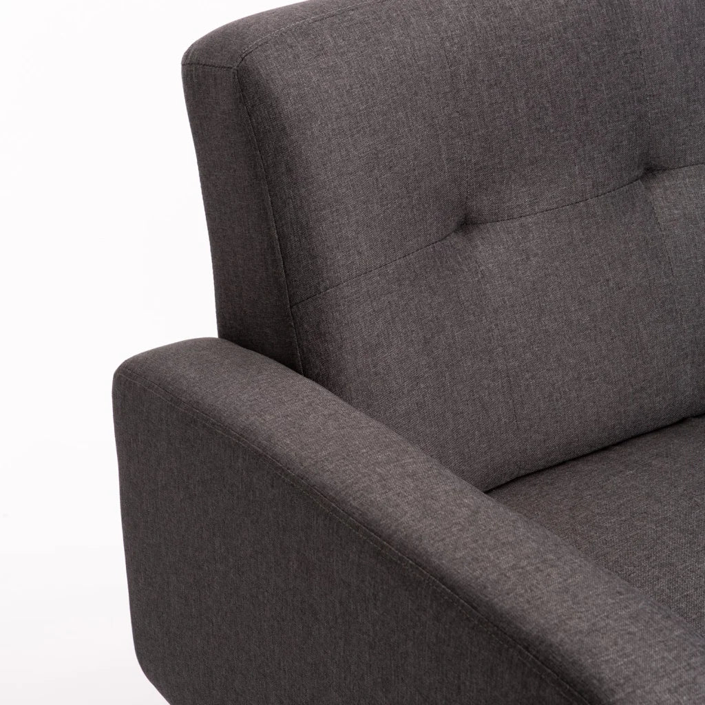 LUNA FABRIC 2 SEATER COUCH - Image 9