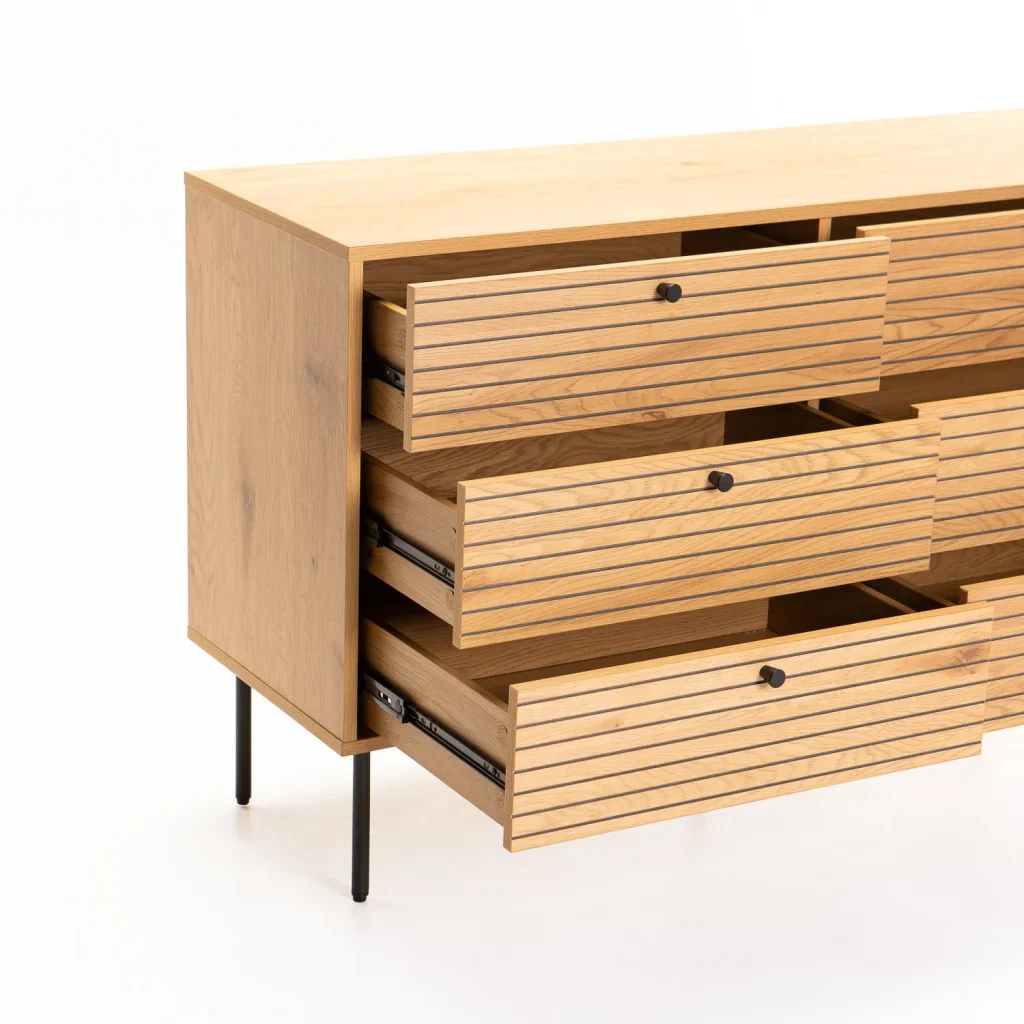LYON 6 DRAWER DRESSER - Image 4