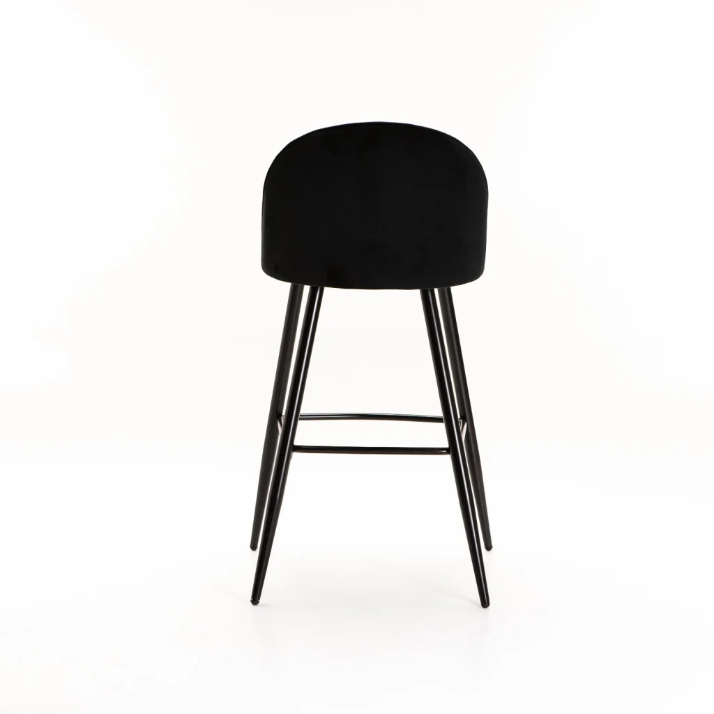 MADDIE VELVET KITCHEN STOOL - Image 4