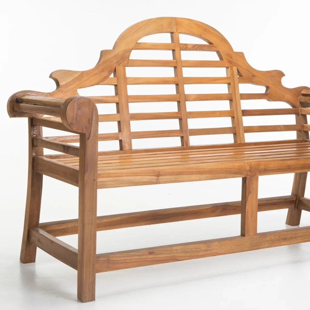 MARLBORO TEAK BENCH 3 SEATER - Image 3