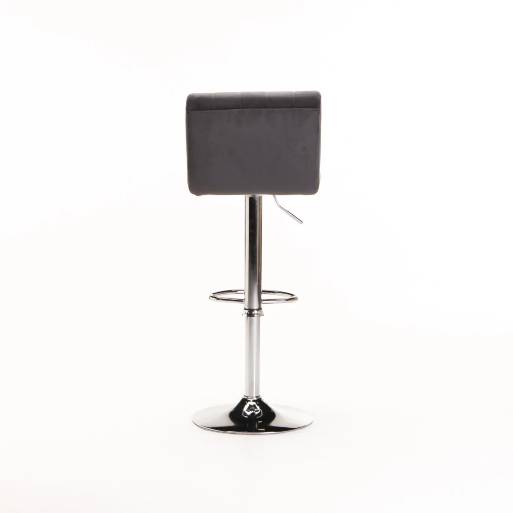 MIA VELVET BAR/KITCHEN STOOL - Image 4