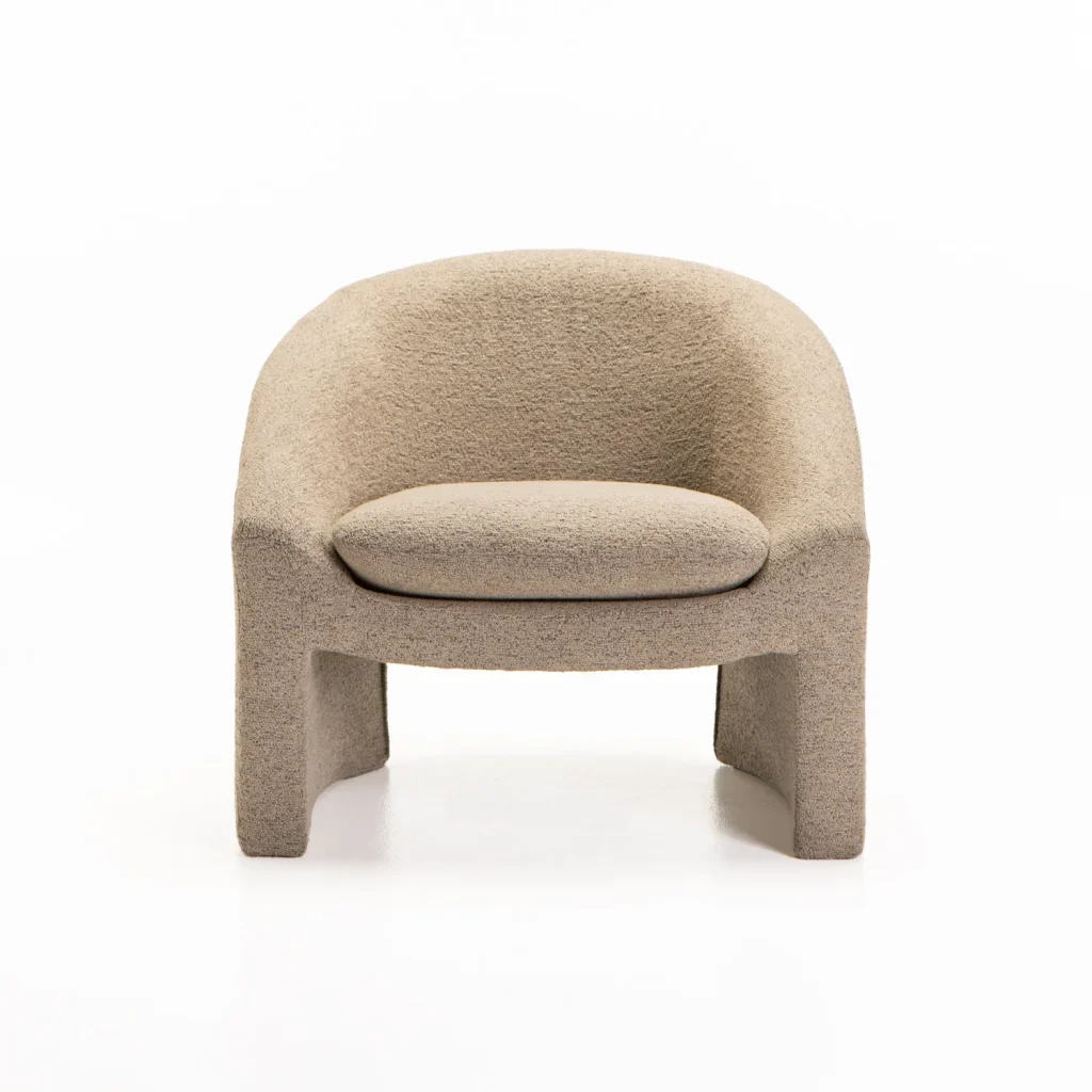 MILA SPECKLED FABRIC CHAIR - Image 8