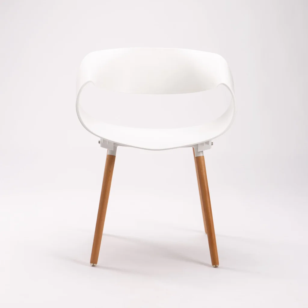 MIRA WOODEN LEG ARMCHAIR - Image 3