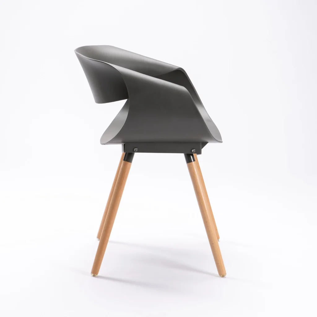 MIRA WOODEN LEG ARMCHAIR - Image 8