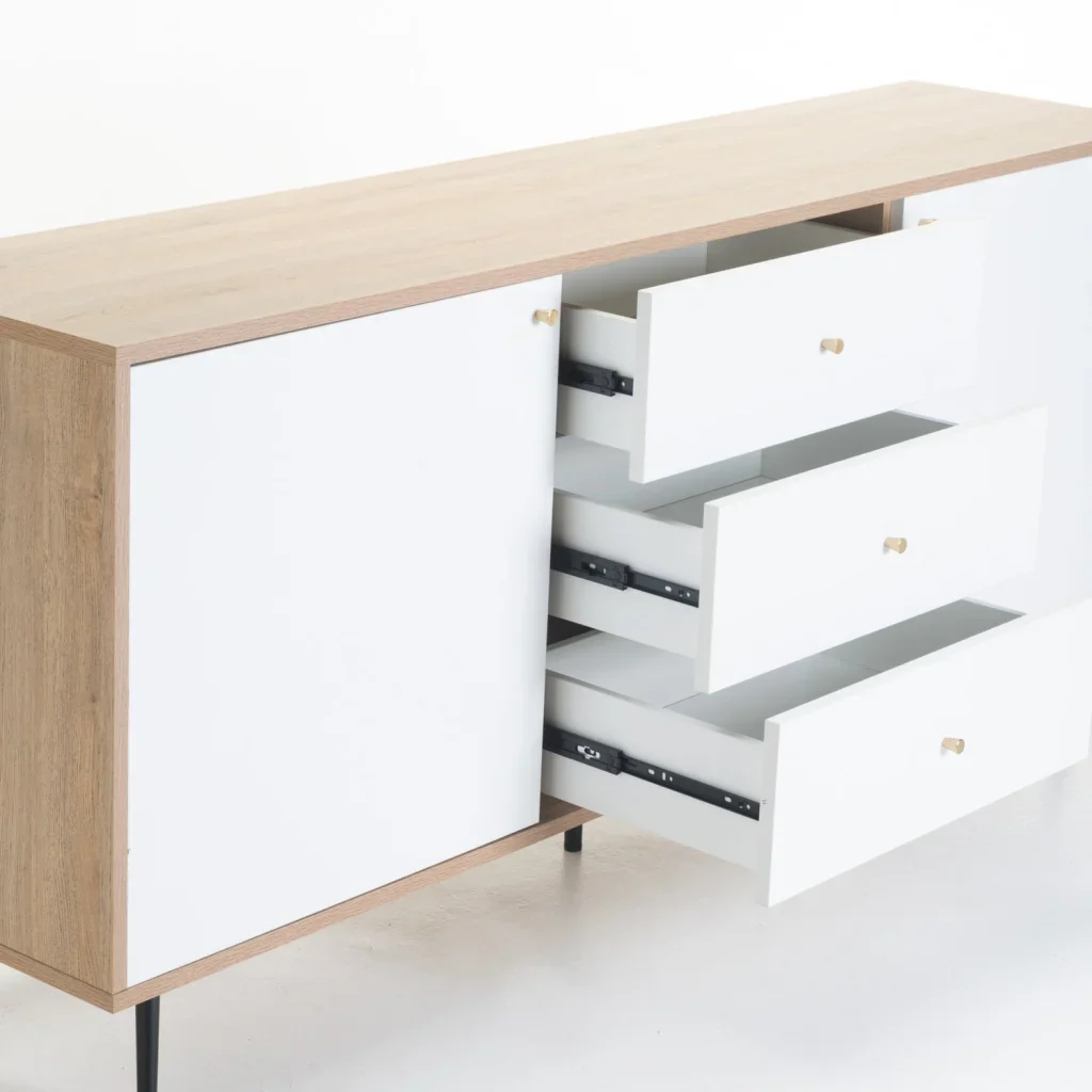MONZA 2 DOOR 3 DRAWER SIDEBOARD - Image 5